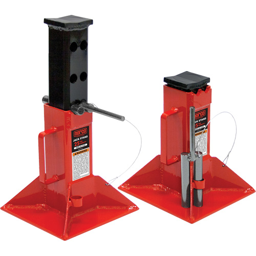 Jack Stand, Locking Pin, 25 tons Capacity, 12" - 20" H PB Rental Co. Ltd.