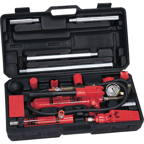 Trousse de r&eacute;paration collision/entretien de capacit&eacute; 4 tonnes avec adaptateurs en fonte PB Rental Co. Ltd.