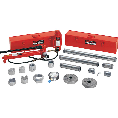 Trousse de r&eacute;paration pour collision et entretien, capacit&eacute; 20 tonnes, avec adaptateurs forg&eacute;s PB Rental Co. Ltd.
