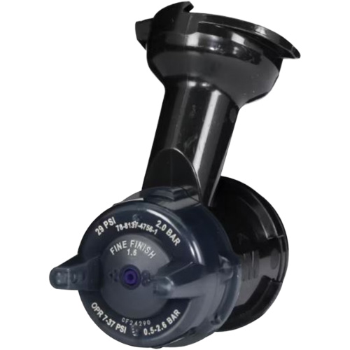 T&ecirc;te fine d'atomiseur de finition &agrave; gravit&eacute; Performance - mauve PB Rental Co. Ltd.