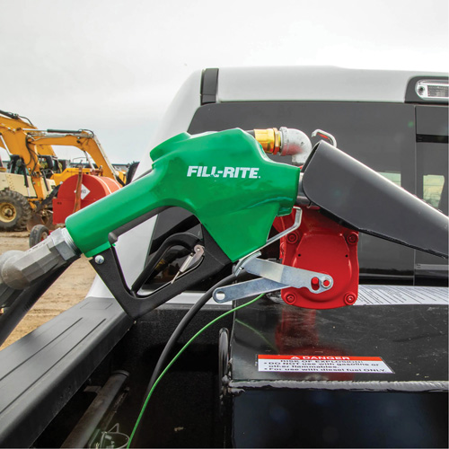 Green Automatic Diesel Spout Nozzle PB Rental Co. Ltd.