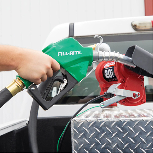Green Automatic Diesel Spout Nozzle PB Rental Co. Ltd.