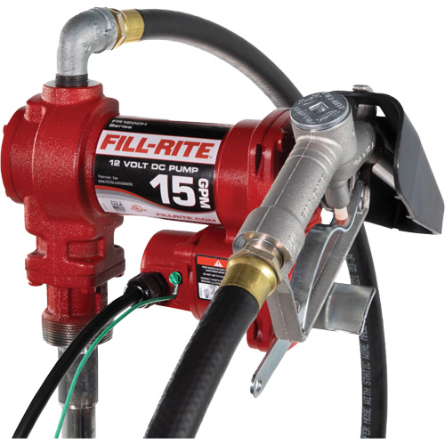 12V DC Fuel Transfer Pump with Nozzle PB Rental Co. Ltd.