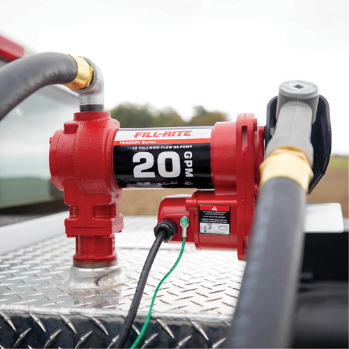 Pompe de transfert de carburant 12 V CC avec pistolet PB Rental Co. Ltd.