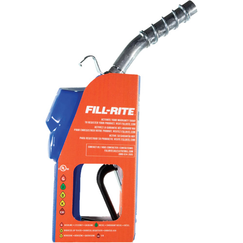 Pistolet automatique temps froid bleu pour diesel PB Rental Co. Ltd.