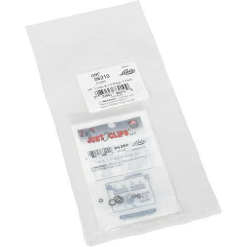 Jeu de clips et joints toriques de 1/4 po - En vrac PB Rental Co. Ltd.