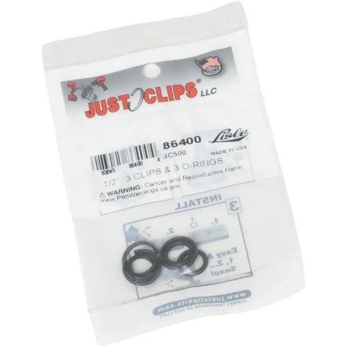Jeu de clips et joints toriques de 1/2 po PB Rental Co. Ltd.