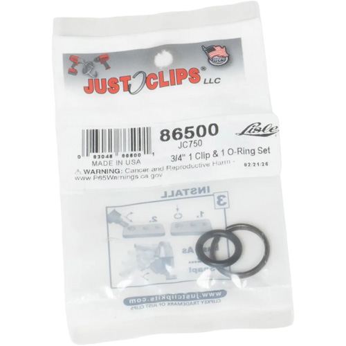 Jeu de clip et joint torique de 3/4 po PB Rental Co. Ltd.