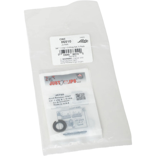 Jeu de clips et joints toriques de 3/4 po - en vrac PB Rental Co. Ltd.