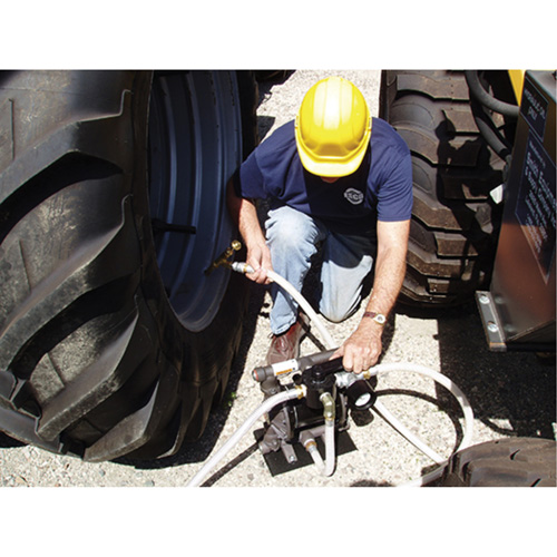 Vanne m&eacute;tallique &agrave; 4 voies pour pompe de transfert de liquide PB Rental Co. Ltd.