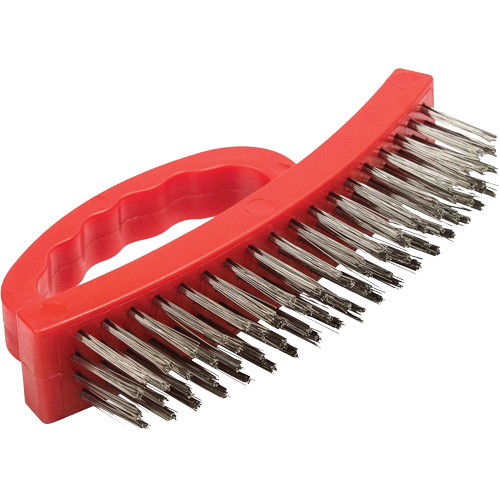 6.5" Long Nylon Body Wire Brush with Stainless Steel Bristles PB Rental Co. Ltd.