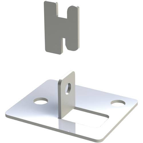 Interlok Boltless Shelving Foot Plate PB Rental Co. Ltd.