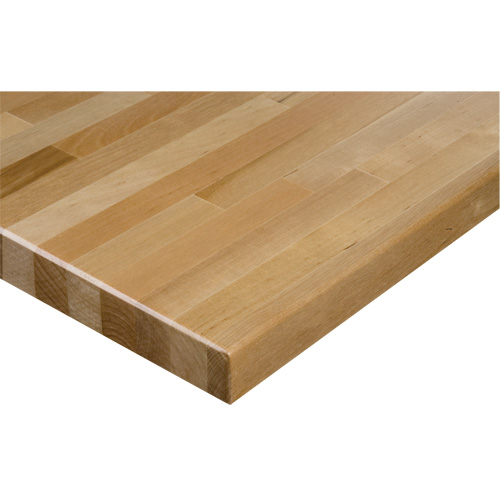 Hardwood Workbench Top, 60" W x 36" D, Square Edge, 1-1/4" Thick PB Rental Co. Ltd.