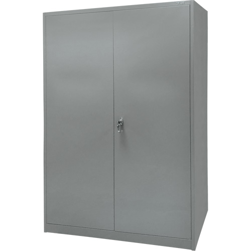 Storage Cabinet, Steel, 4 Shelves, 78" H x 48" W x 24" D, Grey PB Rental Co. Ltd.