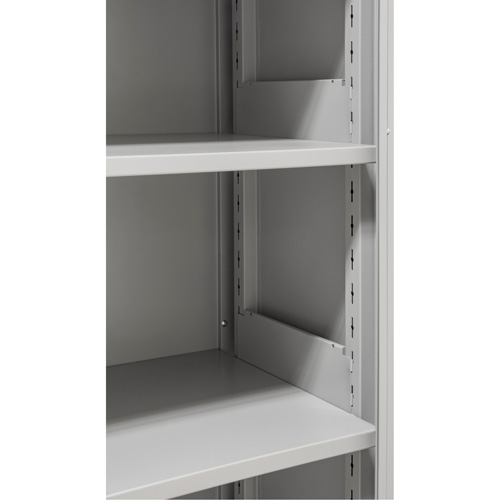 Hi-Boy Storage Cabinet, Steel, 4 Shelves, 72" H x 36" W x 18" D, Grey PB Rental Co. Ltd.