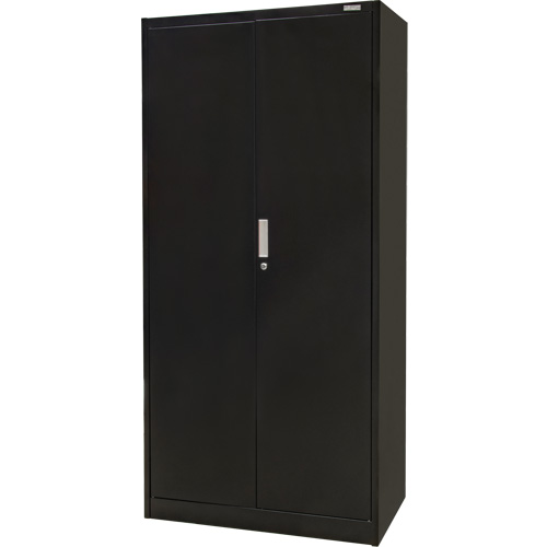 Hi-Boy Storage Cabinet, Steel, 4 Shelves, 72" H x 36" W x 18" D, Black PB Rental Co. Ltd.