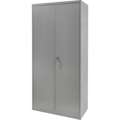 Wardrobe Storage Cabinet, Steel, 36" W x 18" D x 72" H, Grey PB Rental Co. Ltd.