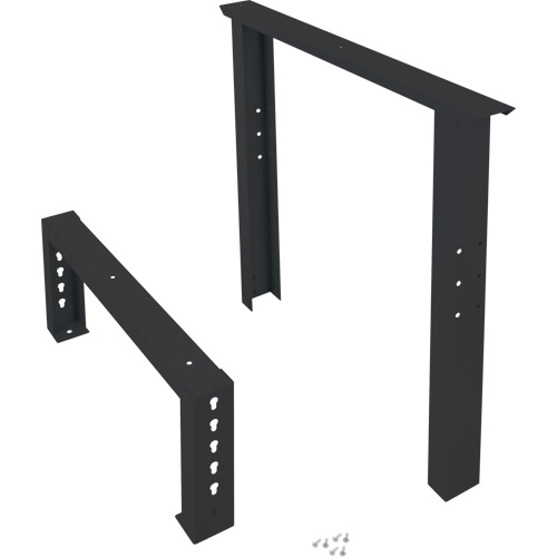 Industrial Duty Leg for Workbench, Steel, 30" D x 34" H, Single PB Rental Co. Ltd.