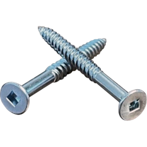 Flat SOC Wood Screws, #10 x 2" L, Zinc Plated PB Rental Co. Ltd.
