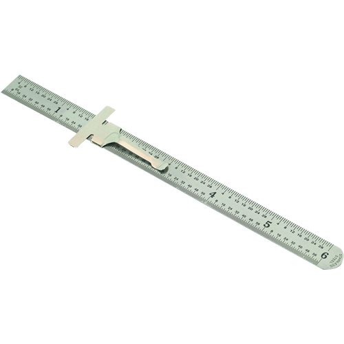 Pocket Rule, 6" L, Steel, 1/64" (1 mm) Graduations PB Rental Co. Ltd.