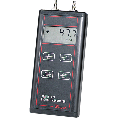 Manometer, Digital, 0 - 20 PSID/0 - 140 kPa PB Rental Co. Ltd.