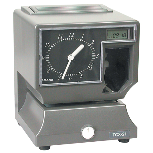 Horloge de pointage, Num&eacute;rique PB Rental Co. Ltd.