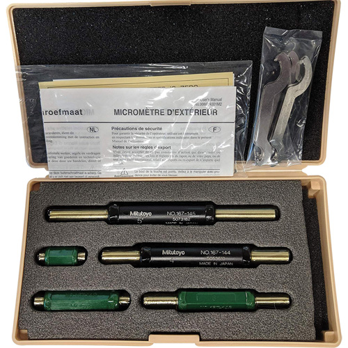5-Piece Micrometer Pin Setting Standard Set PB Rental Co. Ltd.