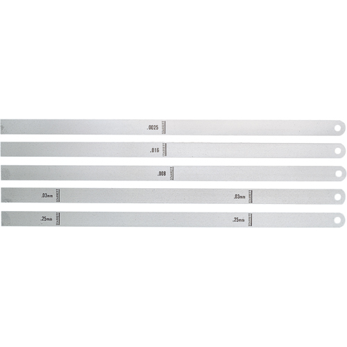 Thickness Gauges or "Feeler" Stock PB Rental Co. Ltd.