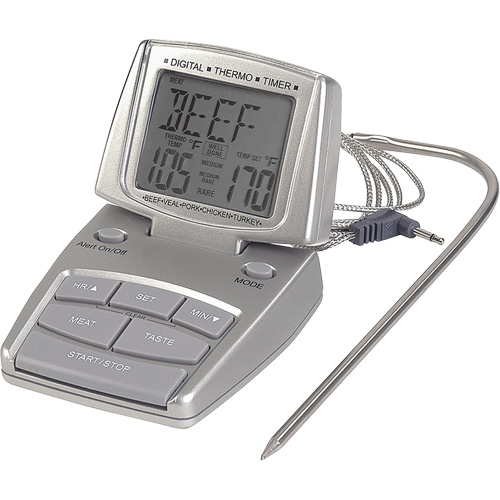 Meat Thermometer, Contact, Digital, 14-392°F (10-200°C) PB Rental Co. Ltd.