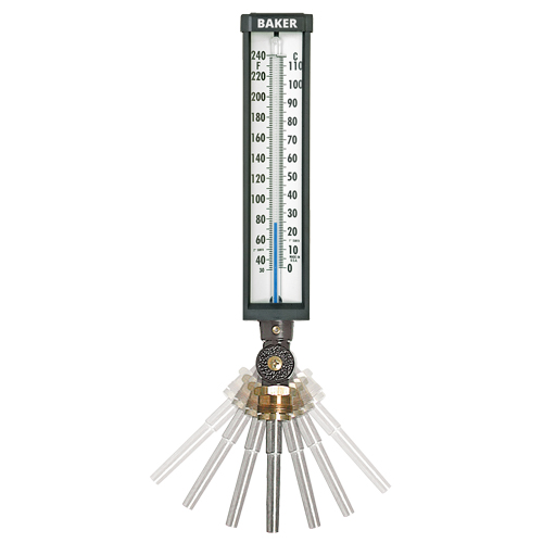 Variable Angle Industrial Thermometers, Contact, Analogue, 30-300 °F (0-149 °C) PB Rental Co. Ltd.