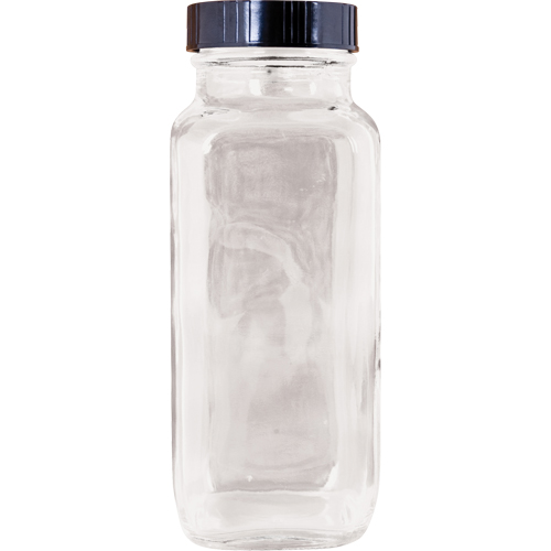 Bottle, Square, 8 fl. Oz., Glass PB Rental Co. Ltd.