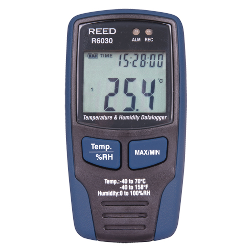 Temp/RH Data Logger with Calibration Certificate, 40°C to 70°C (-40°F to 158°F) PB Rental Co. Ltd.