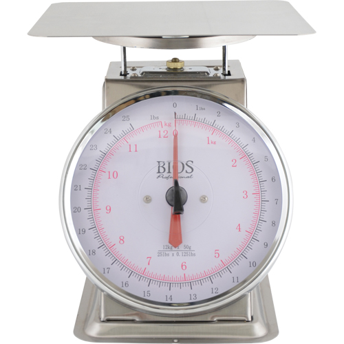 Top Loading Scale, 25 lbs. 12 kg Cap., 0.125 lbs. / 50 g Graduations PB Rental Co. Ltd.