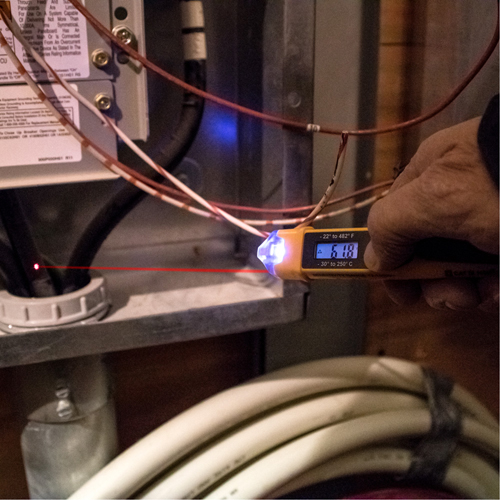 Non-Contact Voltage Tester with Infrared Thermometer PB Rental Co. Ltd.