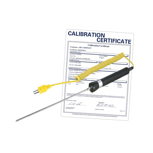 Needle Tip Thermocouple Probe with Calibration Certificate, 600 °C (1112°F) Max. Temp. PB Rental Co. Ltd.
