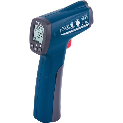 Infrared Thermometer, -25.6°- 752° F ( -32° - 400° C ), 12:1, Adjustable Emmissivity PB Rental Co. Ltd.