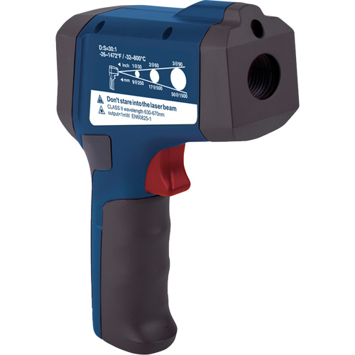 Professional Infrared Thermometer, -26 - 1472° F ( -32 - 800° C ), 30:1, Adjustable Emmissivity PB Rental Co. Ltd.