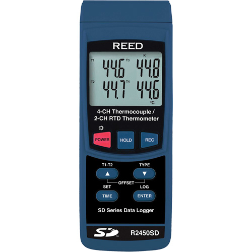 Thermom&egrave;tre thermocouple avec enregistreur de donn&eacute;es PB Rental Co. Ltd.