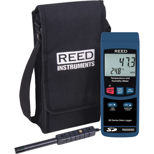 Thermo-hygrom&egrave;tre avec enregistreur de donn&eacute;es, 5% - 95% HR, 32° - 122° F (0° - 50°C) PB Rental Co. Ltd.