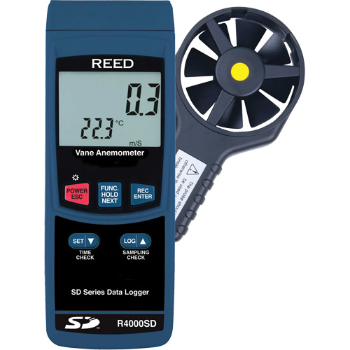 Thermo-Anemometer, Data Logging, 0.4 - 30 m/sec Air Velocity Range PB Rental Co. Ltd.