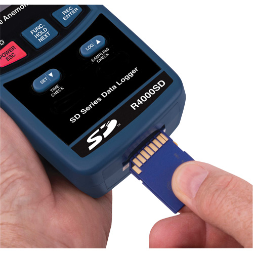 Thermo-Anemometer, Data Logging, 0.4 - 30 m/sec Air Velocity Range PB Rental Co. Ltd.
