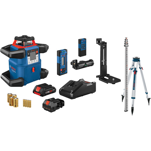 Revolve4000 Connected Self-Leveling Horizontal/Vertical Rotary Laser Kit, 4000' (1219.2 m), 635 Nm PB Rental Co. Ltd.