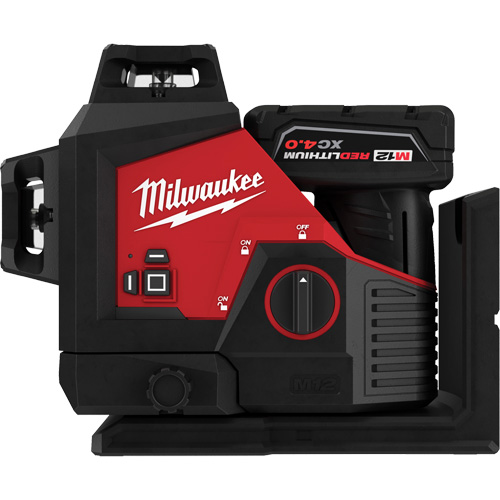 M12 360-Degree 3-Plane Cordless Laser Kit, 125' (38.1 m), 530 Nm PB Rental Co. Ltd.