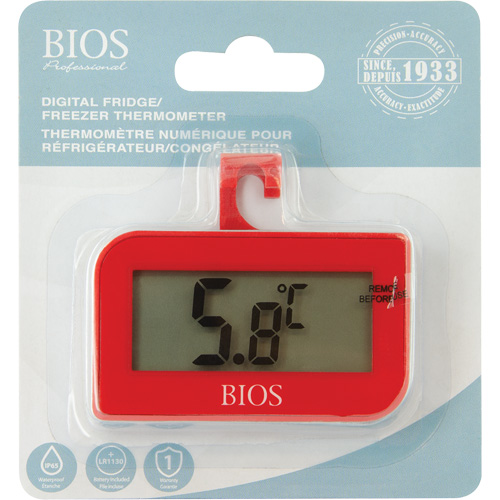 Fridge/Freezer Thermometer, Non-Contact, Digital, -4-122°F (-20-50°C) PB Rental Co. Ltd.