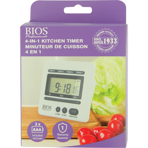 Minuterie de cuisine 4 en 1 PB Rental Co. Ltd.
