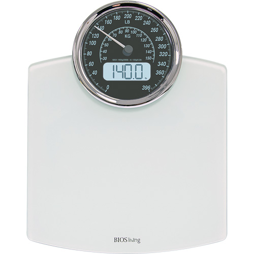 Digital Analog Scale, 396 lbs. Cap., 100 g / 0.2 lbs. Graduations PB Rental Co. Ltd.