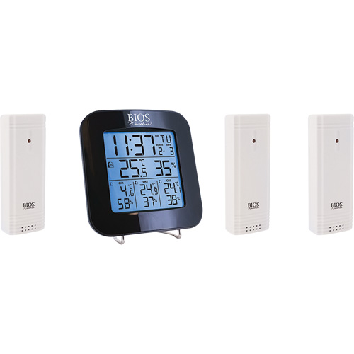 Wireless Weather Station with 3 Sensors, Non-Contact, Digital, 40-158°F (-40-70°C) PB Rental Co. Ltd.