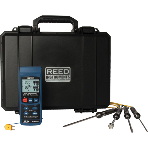 N&eacute;cessaire de thermom&egrave;tre thermocouple &agrave; enregistrement de donn&eacute;es PB Rental Co. Ltd.