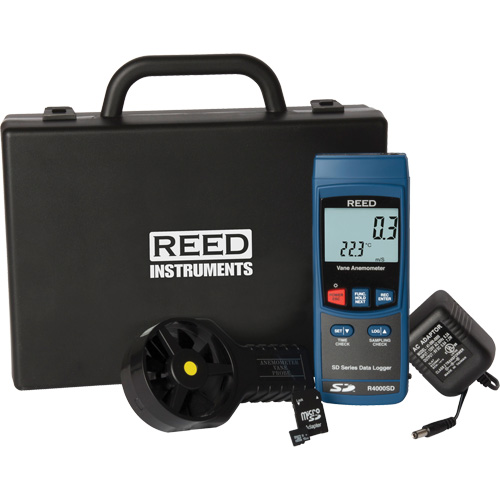 Vane Thermo-Anemometer Kit, Data Logging, 0.4 - 30.0 m/sec Air Velocity Range PB Rental Co. Ltd.