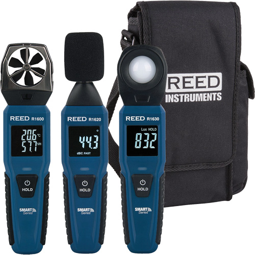 Trousse environnementale avec enregistreur de donn&eacute;es Bluetooth de s&eacute;rie intelligente R16X0 PB Rental Co. Ltd.